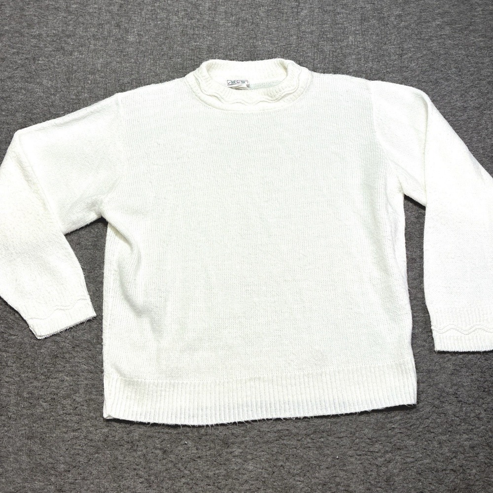 Vintage 80s Sweater Women's Medium Haband For Her Made In USA Soft Cottagecore